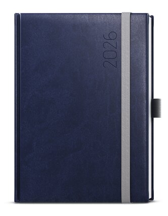 Týdenní diář 2026 - Oskar - Reno - A5 - modrá