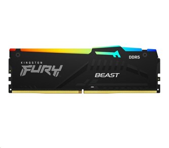 KINGSTON DIMM DDR5 64GB 5600MT/s CL36 FURY Beast RGB EXPO