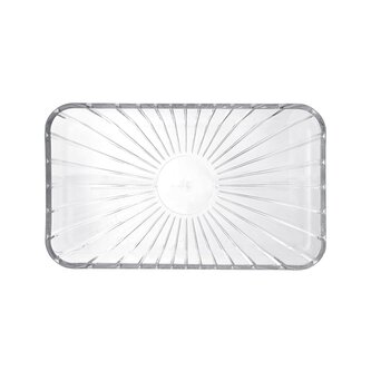 Tác sklo servírovací Elegant 27,6x16,2 cm