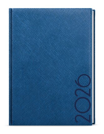 Týdenní diář 2026 - Oskar - Tora - A5 - modrá