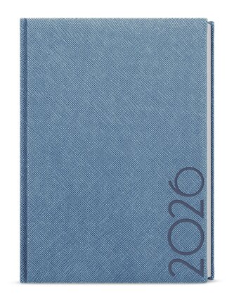 Týdenní diář 2026 - Oskar - Tora  - A5 - modrošedá