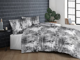 Vánoční povlečení francouzské bavlna 240x200,70x90 Lara