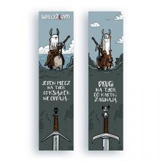 Zakładka kartonowa - Dwa miecze