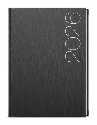 Týdenní diář 2026 - Oskar - ForMen - A5 - Black