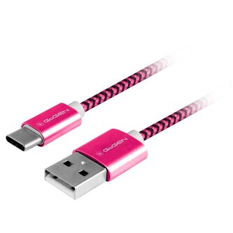 GoGEN Propojovací USB kabel, USB A vidlice (M) - USB type C vidlice (M)