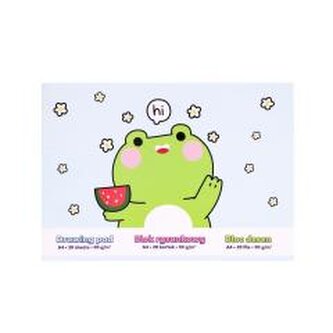 Blok rysunkowy A4/20K 90g Żaba