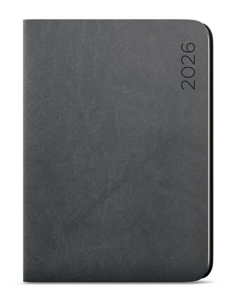 Týdenní diář 2026 - Oskar - Nuba - A5 - šedá