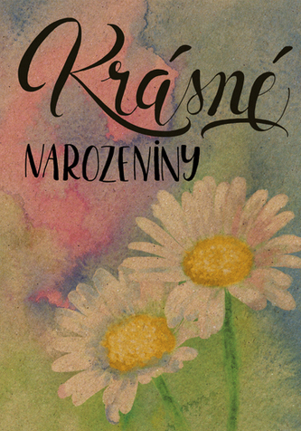 Přáníčko BeBechy – A6 - recyklovaný papír - Narozeninové Přáníčko BeBechy – A6 - recyklovaný papír - Narozeninové