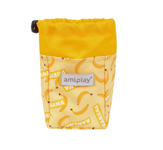 Pamlskovník pro psy HAPPY BANANA 8x6x10 cm