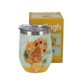 Kubek termiczny SUNFLOWERS inspired by Van Gogh