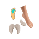 Podpora příčné klenby HealthMed Hard 1 pár - šedá, S