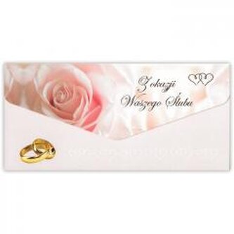 Karnet-koperta Ślub