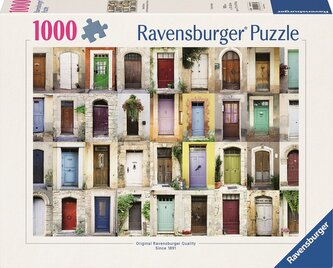 Puzzle 2D: Prowansja - drzwi 1000el