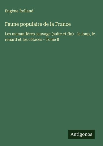 Faune populaire de la France