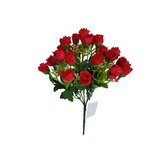 Růže kytička poupata červená  100-0088/RD