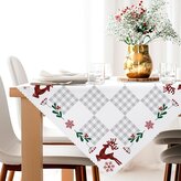 Vánoční ubrus na stůl PATCHWORK 80x80 cm Mybesthome