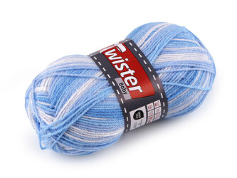 Pletací příze Baby 50 g - 1 ks - 8 (095) modrá světlá