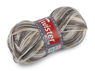 Pletací příze Baby 50 g - 1 ks - 9 (097) šedá