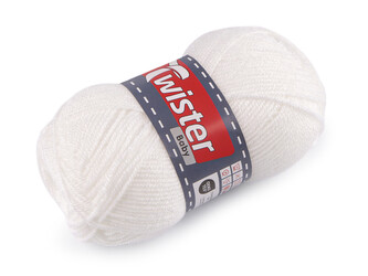 Pletací příze Baby 50 g - 1 ks - 1 (010) bílá