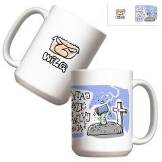 Kubek - Wilq Czytaj książki lub umrzyj 440ml