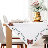 Vánoční ubrus na stůl KOKARDA 80x80 cm Mybesthome