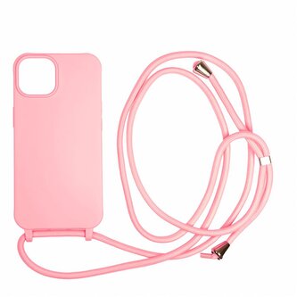 Mobile Origin Lanyard Case, pink - iPhone 14