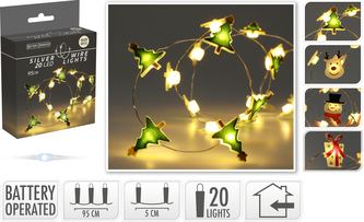 ŁAŃCUCH LED DECO 20LED WW