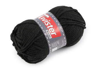 Pletací příze Meran 100 g - 1 ks - 10 (90) černá