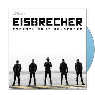 Eisbrecher: Deluxe 7"-Vinyl-Single - Blau - Transparent limited 199 Exemplare mit signiertem Lyric-Inlay im Kasten-Sleeve. Sonic