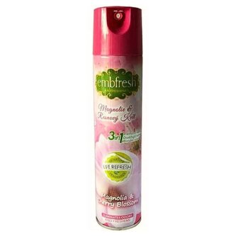 EMBFRESH osvěžovač vzduchu 5 v 1, Magnolia Cherry Blossom 240 ml