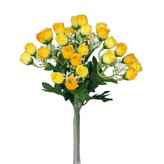 Růže kytička poupata žlutá  100-0088/YE