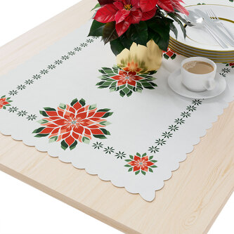 Vánoční ubrus - běhoun na stůl  BETLÉMSKÁ HVĚZDA 50x100 cm Mybesthome