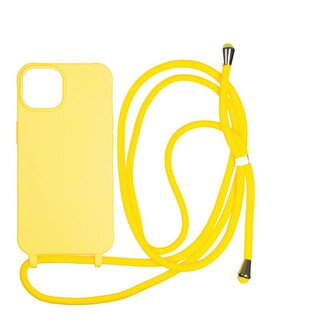 Mobile Origin Lanyard Case, yellow - iPhone 14