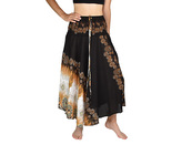 Sukně NAJWA, hnědá, květy