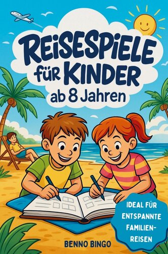 Reisespiele für Kinder ab 8 Jahren | Rätsel, Spiele & kreative Aufgaben für Autofahrt, Flugzeug & Zug