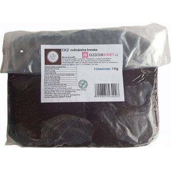 Potahovací hmota čokoládová K2 na dorty 1kg - K2