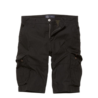 Kraťasy Vintage Industries Rowing - černé, L