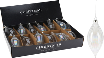 BOMBKA ŚWIĄTECZNA 12CM