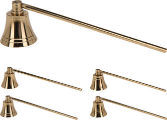 ZAGASZACZ DO ŚWIEC 4X23CM ZŁOTA 4 RODZAJ