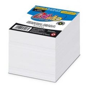 Kostka klejona ECO 85x85x70mm biała