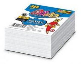 Kostka klejona ECO 85x85x35mm biała