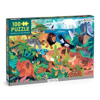 Animals of the World 100 Piece Puzzle
