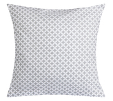 Povláček ADÉLA - Šedá,Bílá - 40x40 cm