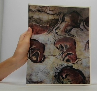 Strop jeskyně Altamiry s obrazy bizonů, divokých prasat, koně a