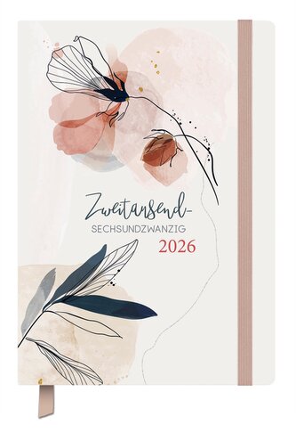 Terminkalender Classic Timer Blütenzauber 2026