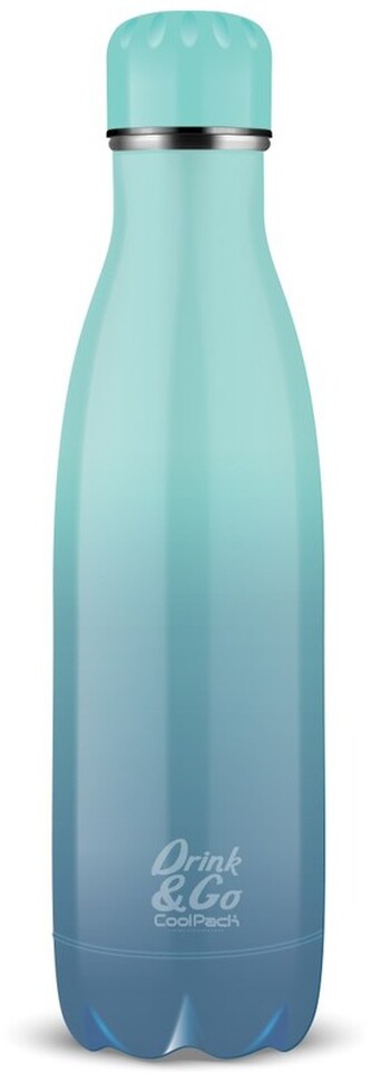 Bidon metalowy 500 ml Gradient Blue Lagoon CoolPack, Patio