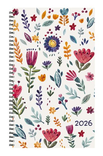 Taschenkalender Youngtimer Flowers 2026