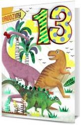 Karnet B6 Urodziny 13