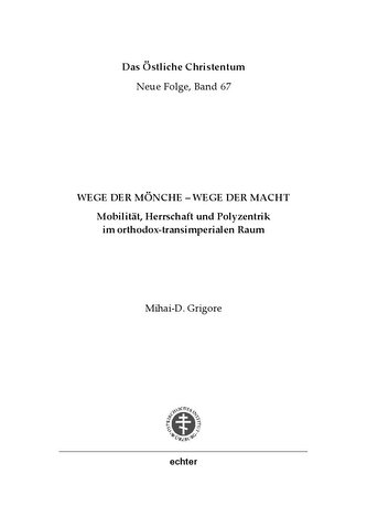 Wege der Mönche - Wege der Macht