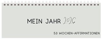 Tischkalender quer Affirmation 2026